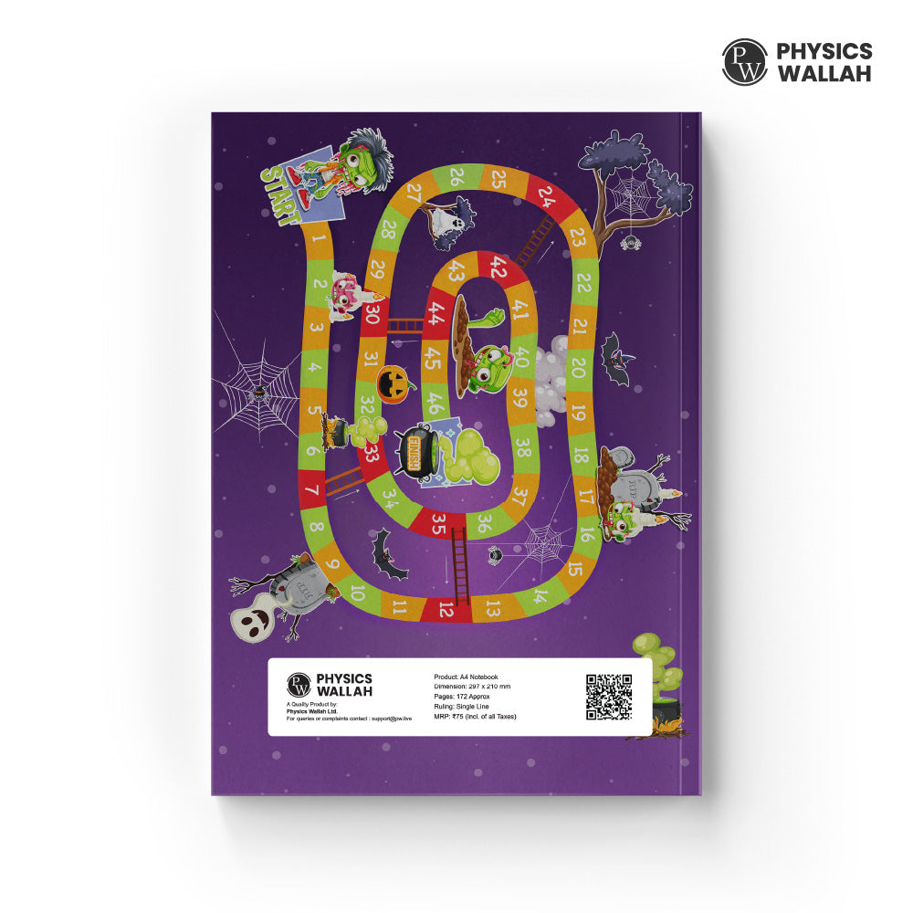 172 Pages A4 Notebook | Single Line set of 6| Ruled Notebook for School, College & Office Use | Smooth Paper | Durable Cover