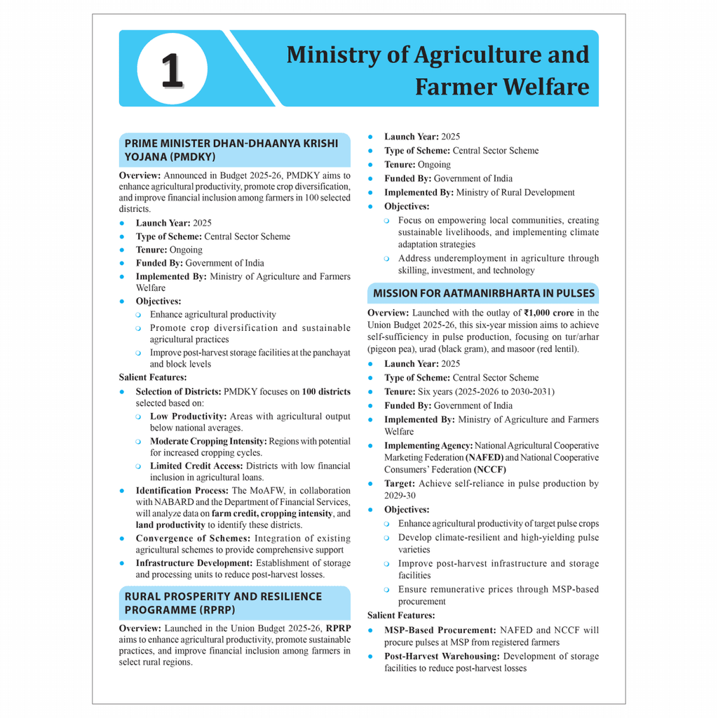 UPSC UDAAN 500+ (Prelims Wallah Current) Government Schemes and Initiatives | 500 Days Current Affairs Revision Booklet l For UPSC Civil Services Prelims Exam 2025