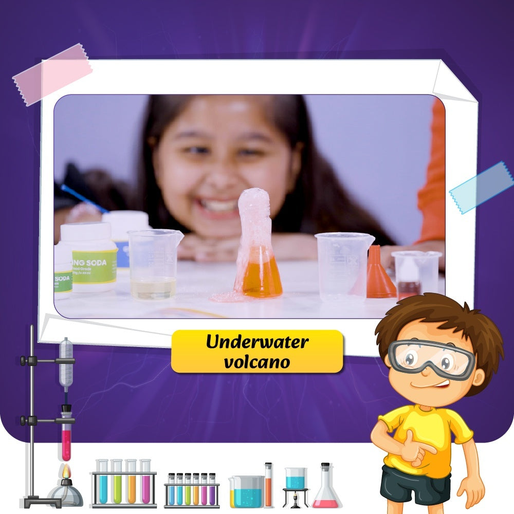Junior Science Kit for Girls and Boys Age 4,5,6,7,8,9,10,11,12,13,14 Years Old, Science Kit for Kids for Birthday Gifts, 50+ Experiments of Color, Craft & Science