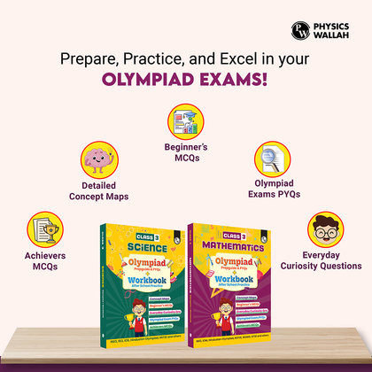 Olympiad Plus Workbook For Class 3 Science and Mathematics Prepguide & PYQs Combo Set of 2 Books | NSO, ISO, iOS, Hindustan Olympiad, NSTSE, IMO, iOM, SEAMO, ISTSE and Others