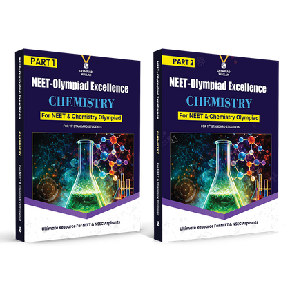 Olympiad Wallah NEET-Olympiad Excellence Class 11 Chemistry (Part 1 & 2) For 2026 | For NSEC, NEET, INChO, IChO Exam | Expert Crafted Content | PYQ, Challenging Problems with Detailed Solutions