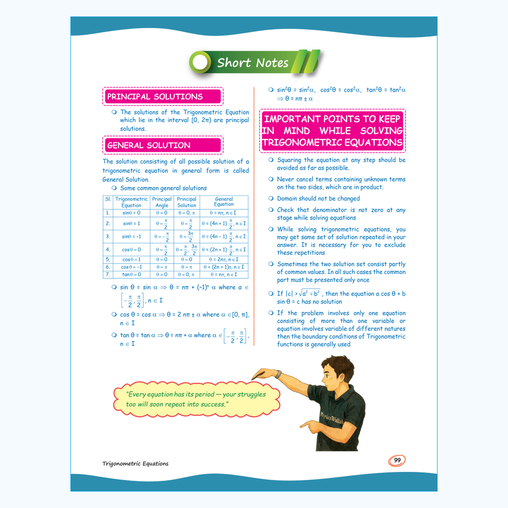 EaJEE Handwritten Notes For Mathematics Class 11 JEE Main & Advanced By Tarun Khandelwal (T.K. Sir) | Chapterwise and Topicwise Questions | Handpicked PYQs