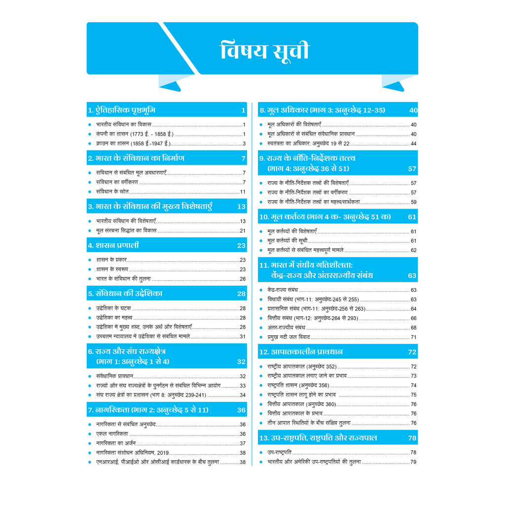 UDAAN (Prelims Wallah Static) Indian Polity Hindi Edition For 2025 Exams