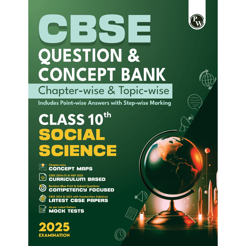 CBSE Question and Concept Bank (QCB) Class 10 Social Science For 2025 Board Exams Chapterwise and Topicwise Solved Questions