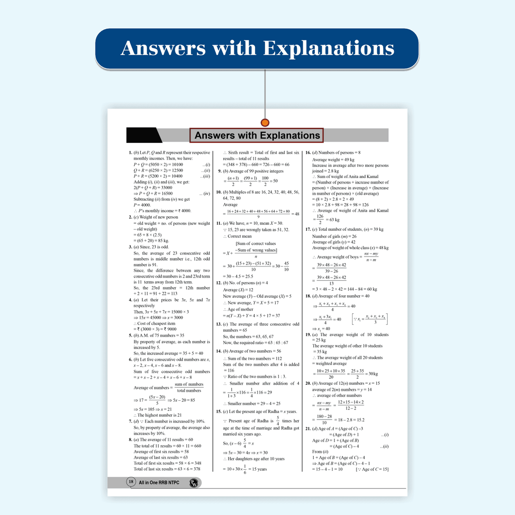 All in one RRB NTPC 2024-2025 CBT - 1 Exam l Chapterwise Theory, Short Tricks and Exercises l 15 Previous Year Solved Papers (PYQs) 2016 & 2021 with 10 Practice Sets l English Edition