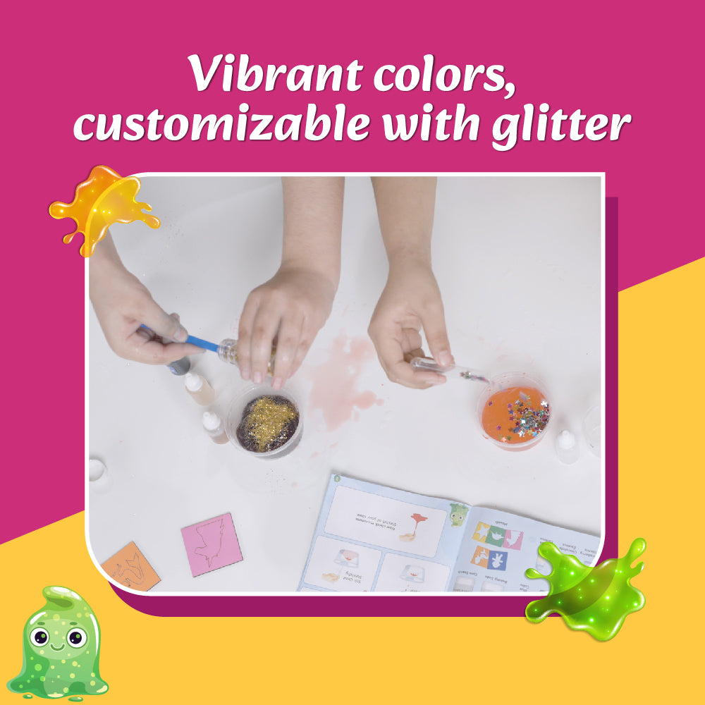 PW Slime Kit for Girls and Boys Age 4,5,6,7,8,9,10,11,12,13,14 Years Old, Unicorn, Astronaut, Mermaid, Dinosaurs, Glitters and Perfume Slime Kit | Birthday Gifts for Boys and Girls