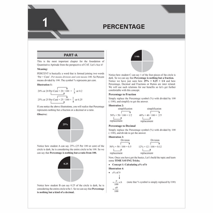 MBAWALLAH Quantitative Aptitude, Verbal Ability & Reading Comprehension, Logical Reasoning & Data Interpretation Combo Set of 3 Books | Ideal For CAT & OMETs