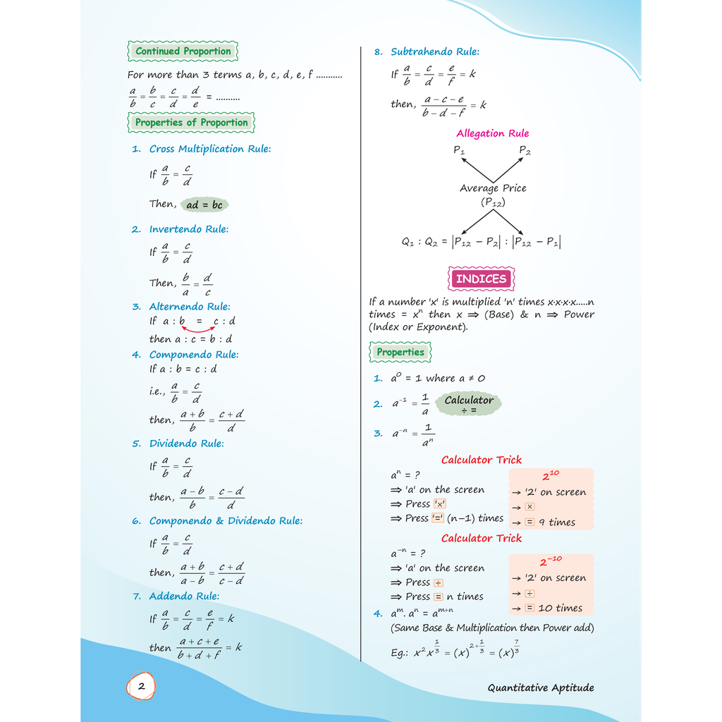 CA Foundation MCQ Revizer Book For Quantitative Aptitude by Anurag Chauhan