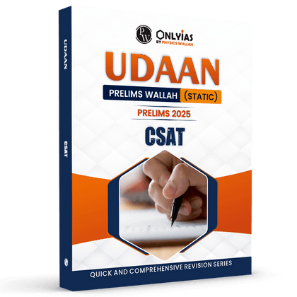 UDAAN (Prelims Wallah Static) CSAT For 2025 Exams