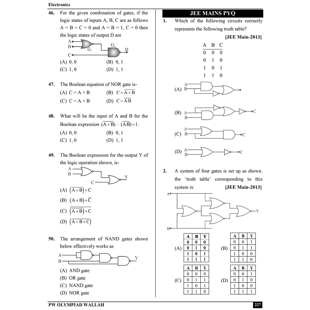 Olympiad Wallah NSEP Class 12 Advanced Physics (Part 2) For 2026 | For NSEP, JEE, INPhO & IPhO Exam | Expert Crafted Content | PYQ, Practice Questions, Detailed Solutions