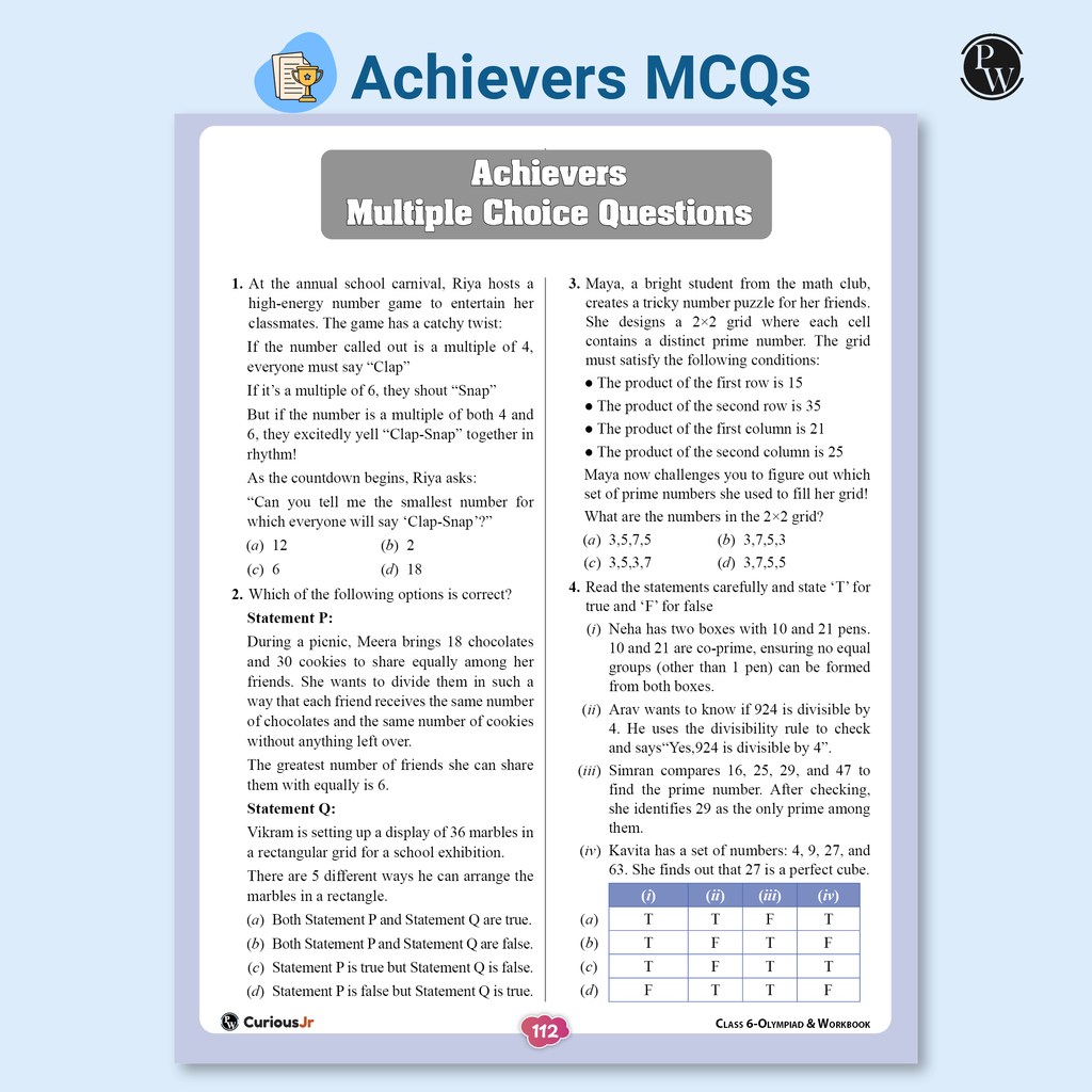 Olympiad Plus Workbook For Class 6 Science and Mathematics Prepguide & PYQs Combo Set of 2 Books | NSO, ISO, iOS, Hindustan Olympiad, NSTSE, IMO, iOM, SEAMO, ISTSE and Others