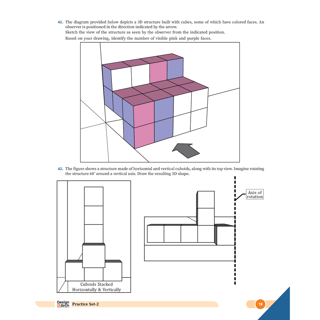 PW Complete Drawing Module Set of 2 For Design & Architecture Exams 2026 Latest Edition | NIFT, NID, UCEED, NATA, JEE Mains Paper 2, JEE AAT
