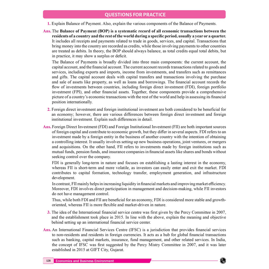 PW CSEET All in One Book Economics and Business Environment October 2026 Attempt | Comprehensive Curriculum Coverage | Strictly Based on ICSI Modules | Concept Clarity & Quick Revision Support