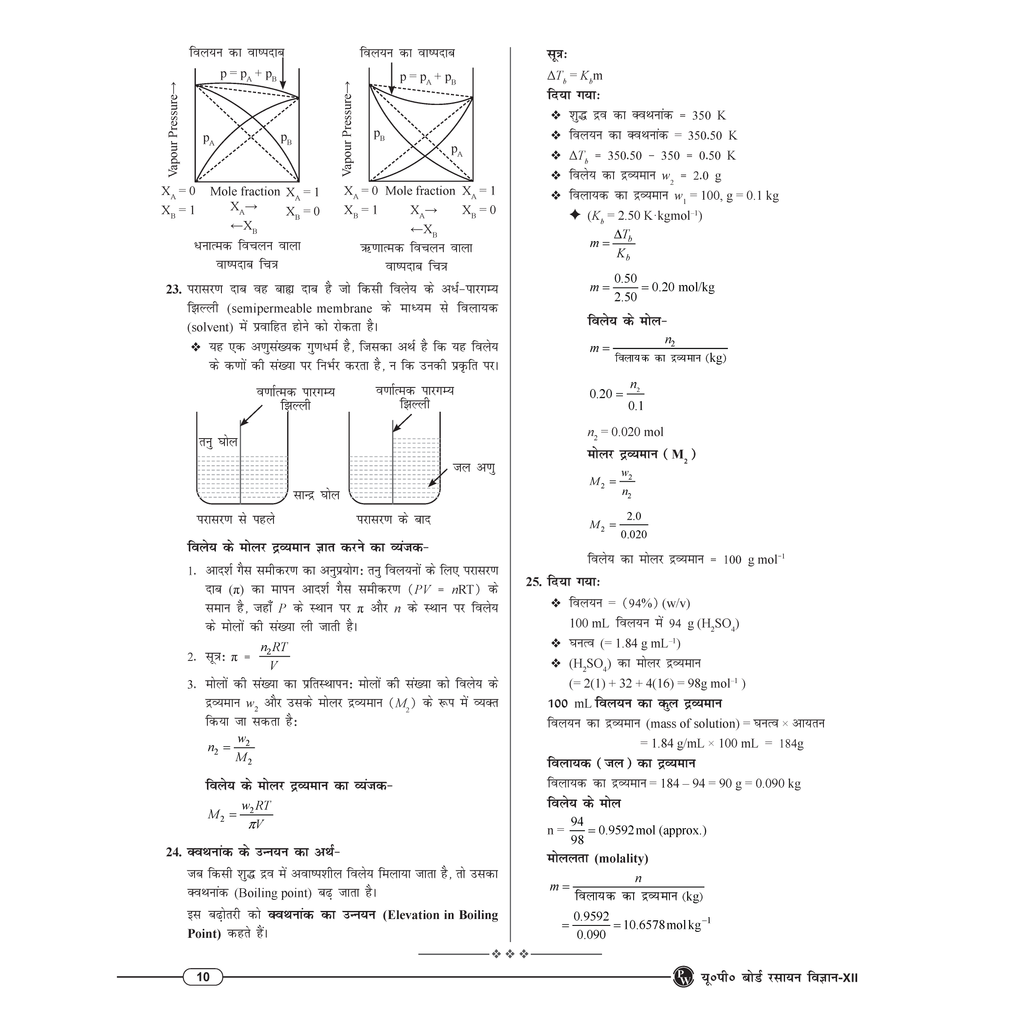 Class 12 UP Board Exam Sathi MCQs Chemistry (Hindi Medium) For 2026 Exam Pattern | Chapterwise Mind Maps & PYQs For Revision