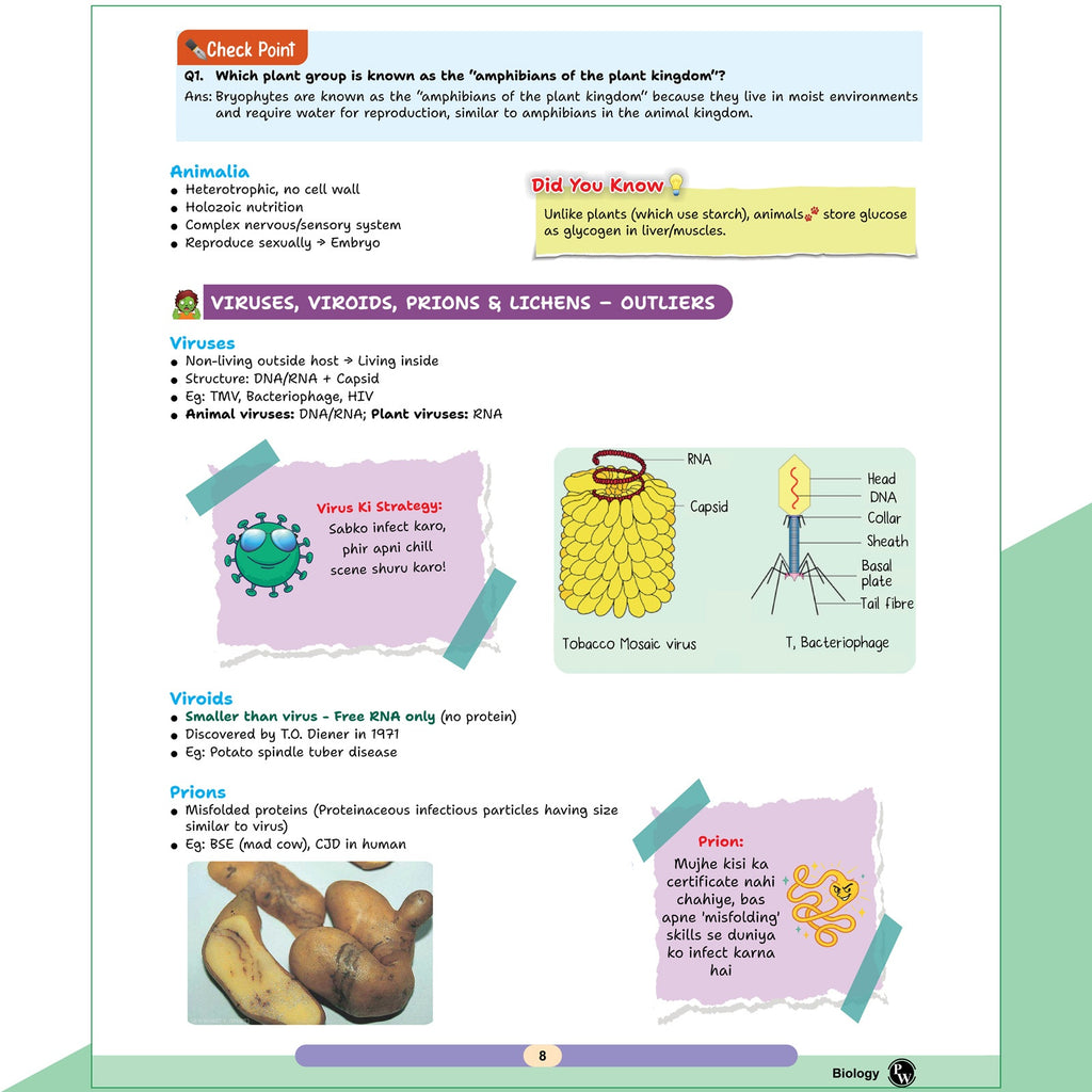 PW Biology Handbook For 2026-27 Exams | Highly Useful For NEET, CBSE Class 11-12 & Other Competitive Exams | Quick Revision Book | Important NCERT Lines