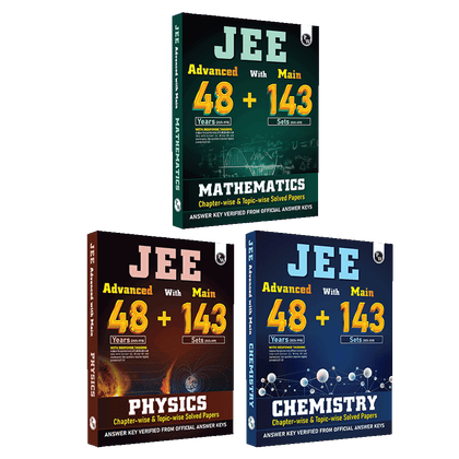 JEE Advanced 48 Years (2025-1978) with JEE Main 143 Sets PYQs (2025-2019) Mathematics | Chapterwise and Topicwise Solved Papers For JEE Main & Advanced 2026 Exams