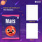 172 Pages Children Notebook Single Line (Interleaf)- Mars