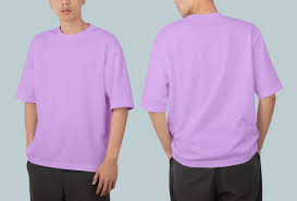 Plain Lavender T-shirt XXL
