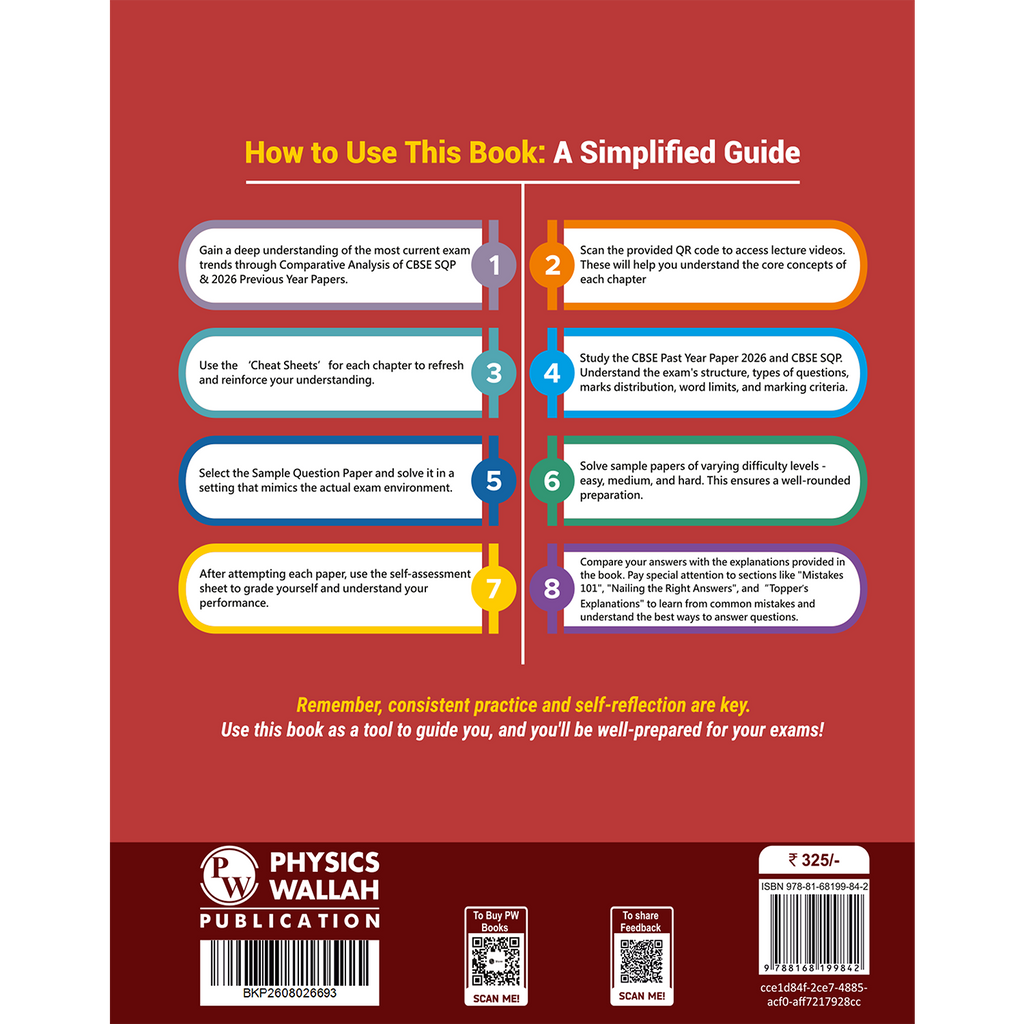 CBSE 12 Sample Question Papers Class 12 Maths For 2027 Board Exam (New Pattern) | 2026 Solved Paper, Chapterwise Mind Maps, Stepwise Marking