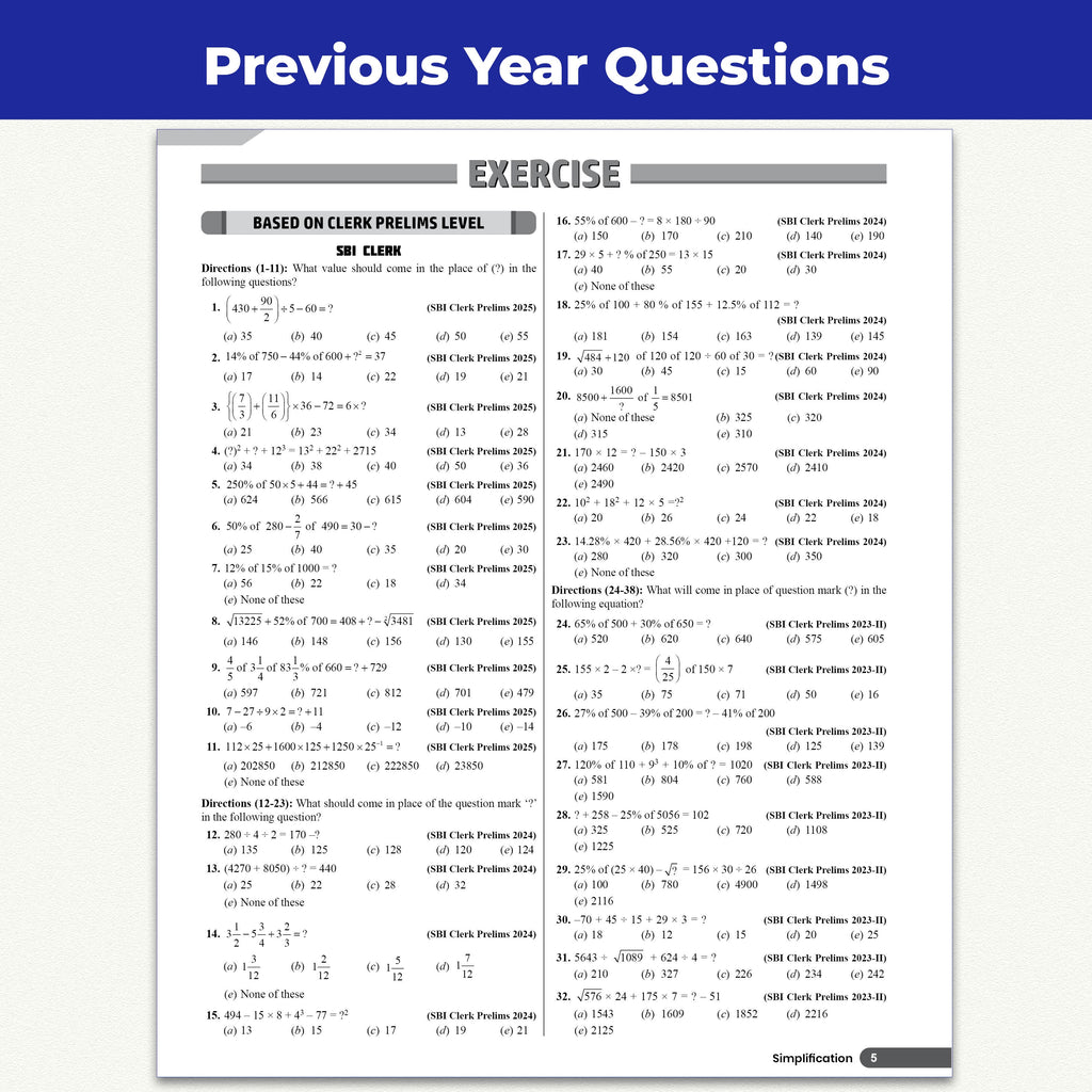 Banking Game Changer Quantitative Aptitude Prepnotes & 3000+ PYQs By Sumit Sir For 2026-27 Exams | Chapterwise Theory with 15 Online CBT Tests | IBPS PO & Clerk, SBI PO & Clerk, RRB PO & Clerk Exams