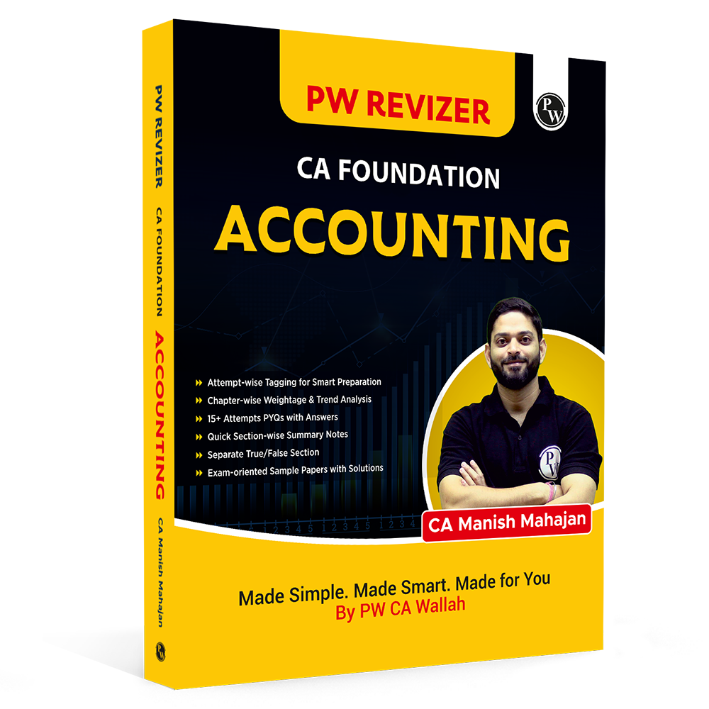 MCQ Revizer CA Foundation Accounting By CA Manish Mahajan | Chapterwise Weightage Analysis & PYQs