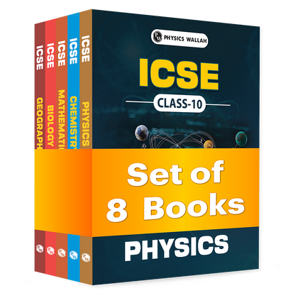 ICSE Class 10th Mathematics, Physics, Chemistry, Biology, Geography, History and Civics, English Language Paper 1 & 2 Combo Set of 8 Books (2026 Edition)