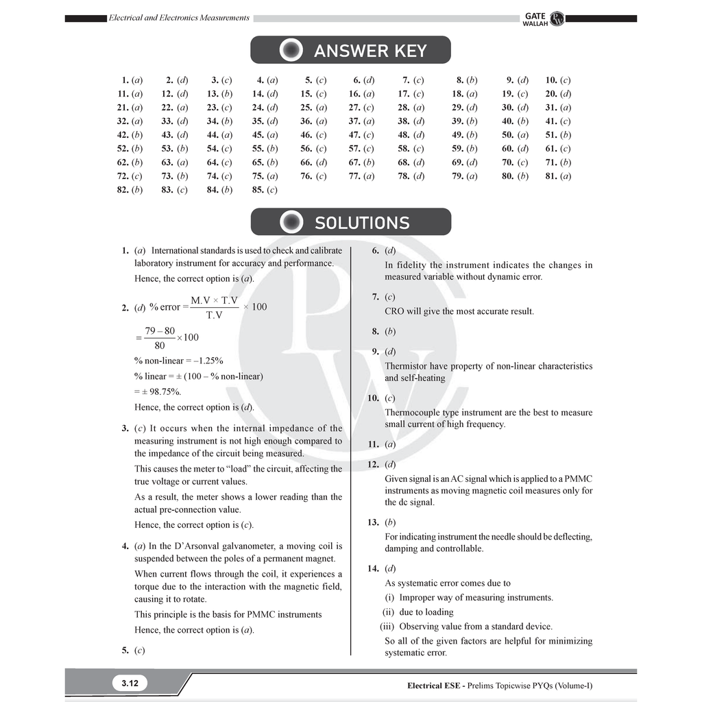 UPSC ESE Topicwise Previous Years Solved Questions Electrical Engineering Preliminary Examination Volume 1 & 2 and General Studies & Engineering Aptitude Combo Set of 3 Books for 2026 Exams