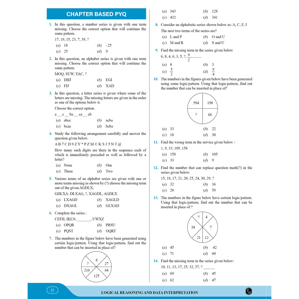 PW IPMAT Logical Reasoning and Data Interpretation Book | Topicwise Coverage | Chapterwise PYQs | 2000+ Questions | 5 Sectional Tests & 5 Full Mock Tests For IPMAT, JIPMAT, NPAT, SET & Other BBA Exams