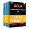 ACCA Applied Skill + Professional Level Study Pack Combo Set of 20 Modules