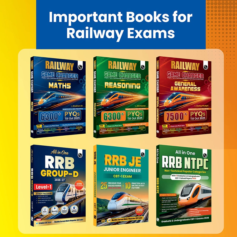 PW All in One RRB JE (Junior Engineer) CBT - 1 Book 2026-27 Exam l Chapterwise Theory, Short Tricks and Exercises, 18 Previous Year Solved Papers (2026, 2024 & 2019) PYQs with 10 Practice Sets