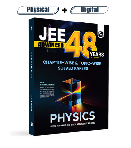 Digital-Book + 48 Years JEE Advanced Physics Chapterwise & Topicwise Solved Papers (1978-2025) | PYQ with Detailed Solutions | Previous Year Questions for IIT JEE Advanced Exam