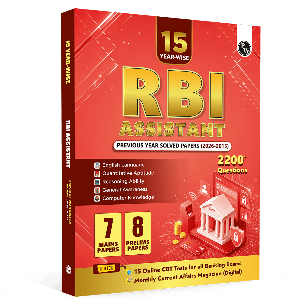 RBI Assistant Prelims & Mains 15 Year-wise  Previous Year Solved Papers (2026-2015) For 2027 Exam | 2200+ PYQs | 15 Online Mock Tests English Edition