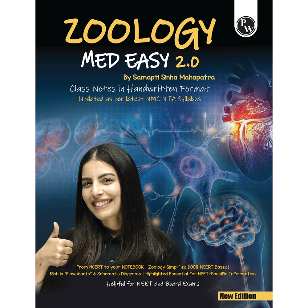 Zoology Med Easy 2.0 For NEET and Board Exams 2025-26 | Flowcharts, Schematic Diagrams l Samapti Sinha Mahapatra Handwritten Notes!