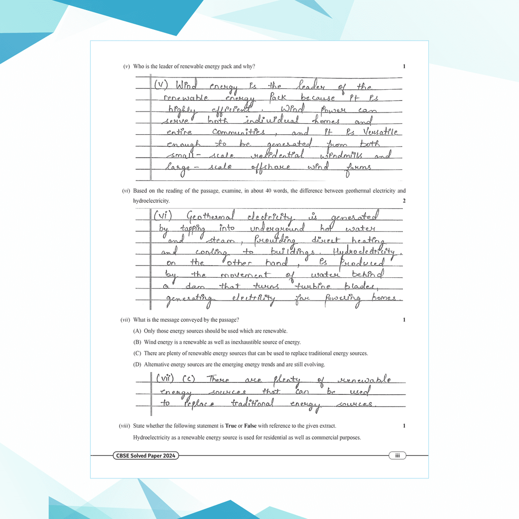 CBSE 15 Sample Question Papers Class 10 English for 2025 Exam | Competency-Based Learning | PYQ 2024 with Topper's Explanations, CBSE SQP & CBSE Practice Questions
