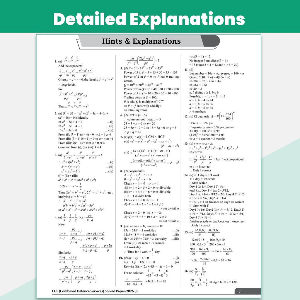 PW CDS PYQ Book - 23 Previous Year Solved Papers (Till April 2026) Combined Defence Service Exam 2026-27 | Chapterwise & Topicwise 8000+ PYQs with Solutions | General Knowledge, English & Mathematics