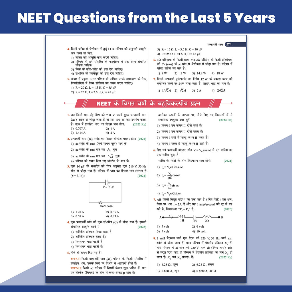 PW Objective NCERT Punch 1.0 Physics Hindi For NEET 2027 By Vishnu Nagar l 3722+ NTA NEET Based MCQs For End Time Preparation