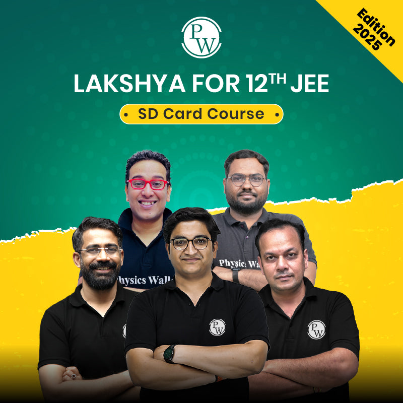 Lakshya JEE SD Card Course for 12th (Edition 2025) | For Windows PC/Laptop Only