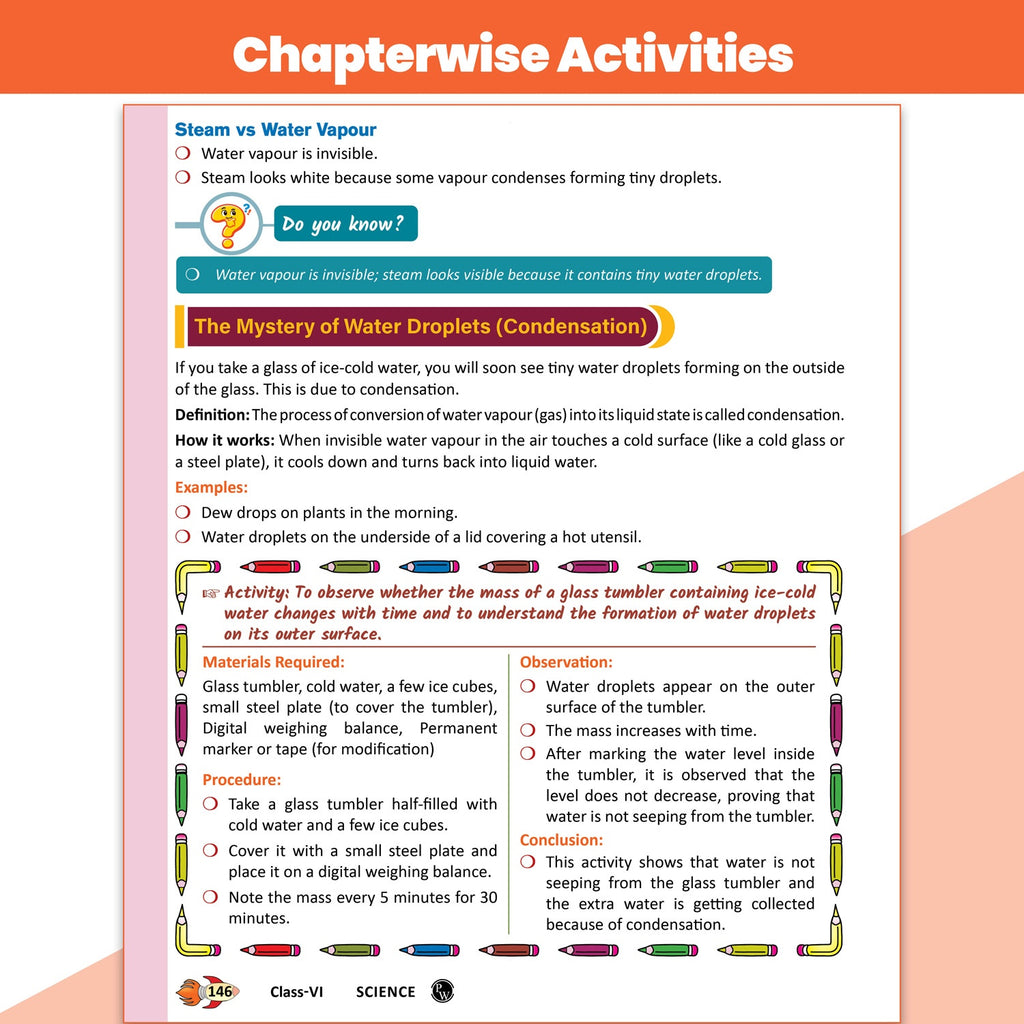 PW CBSE Class 6 New NCERT Science Curiosity Concept & Question Bank For 2026-27 Exam | NCERT Based Theory, Competency Focused Practice Questions, Chapter-End Exercise with Solutions