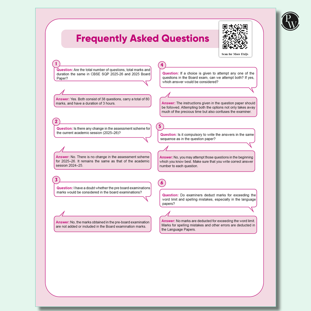 PW CBSE Class 10 Sample Papers Combo of 2 Books - Science & Maths Standard for 2026 Exams ( As Per Latest SQP Dated 30 July 2025)