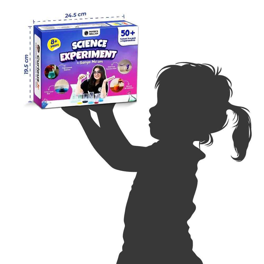 Science Kit by Sanya - CBSE Science Projects Kit with 50+ Experiments | STEM Kit