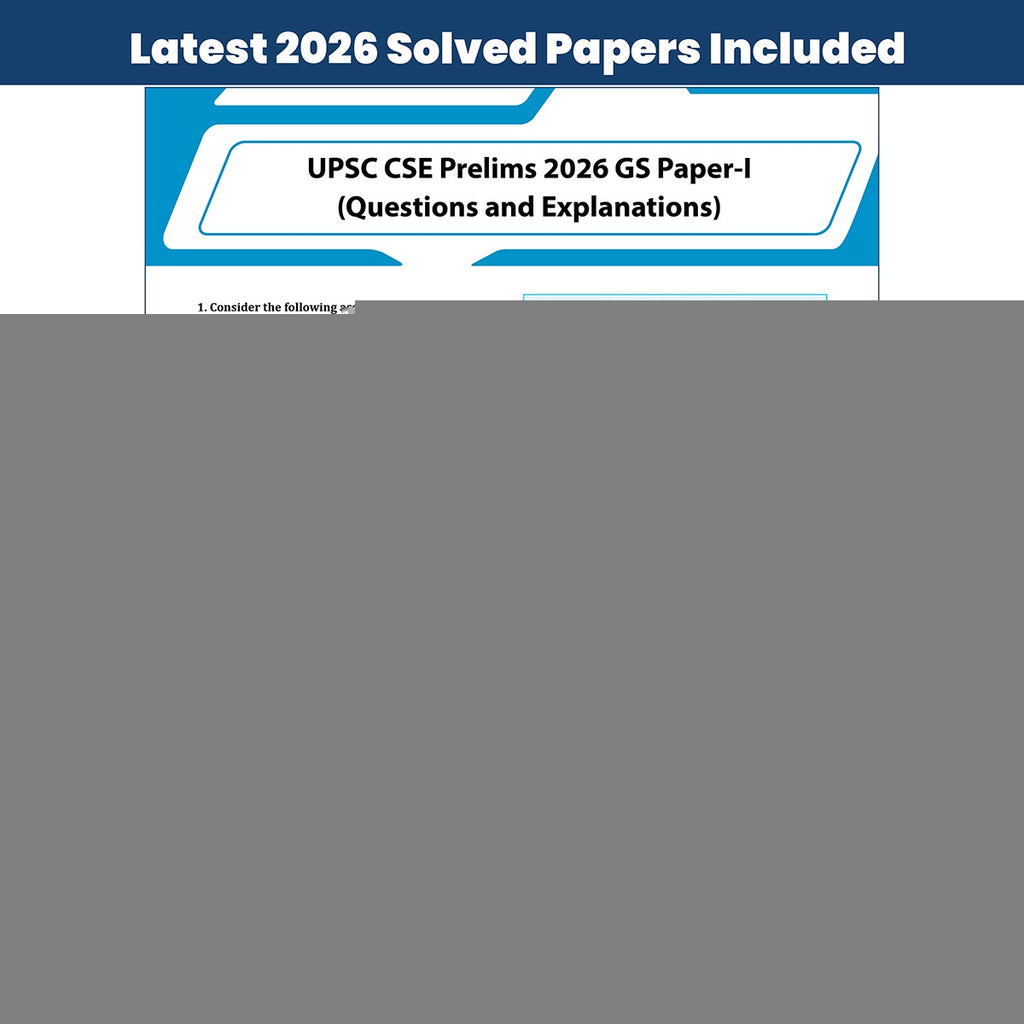 PWOnlyIAS UPSC Prelims PYQ Book & Informative Atlas - India & World Combo Set of 2 |32 Years Topicwise UPSC GS PYQs with 3400+ MCQs | Physical, Political, Regional, Thematic Maps