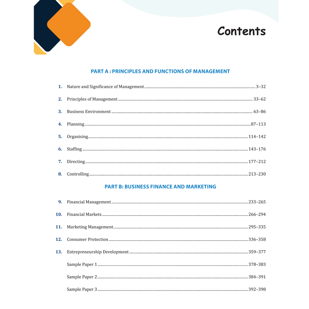 CBSE Class 12 Business Studies As Per Latest CBSE Pattern For 2026-27 Exams | Chapterwise Theory, Practice Questions with Detailed Explanation & Latest Sample Papers