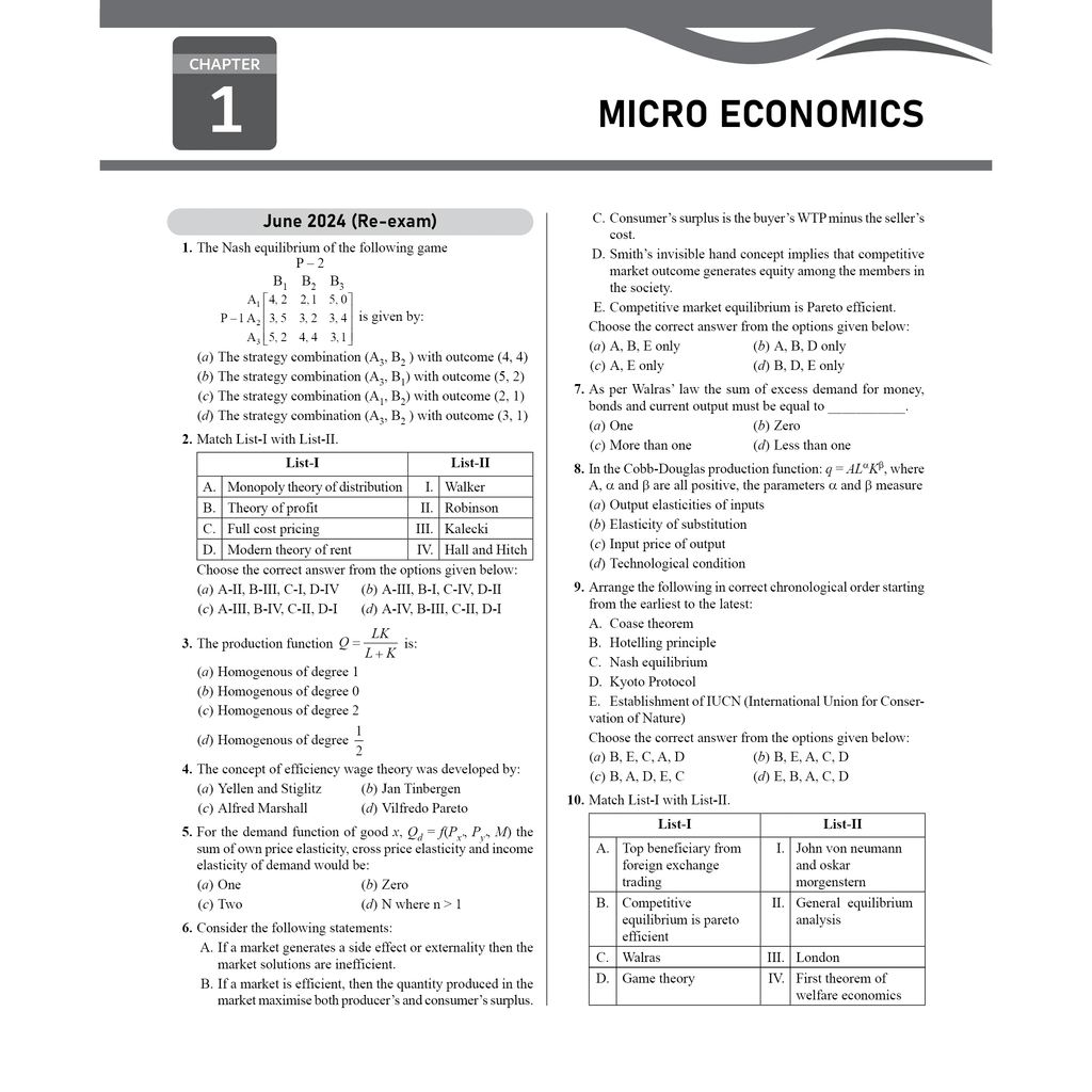 PW UGC-NET Economics PYQ 11 Years (2014-2024)|Latest December Session Paper Covered|Chapterwise and Yearwise Previous Year Solved Papers For Phd Entrance, SET, GATE, CUET UG & PG