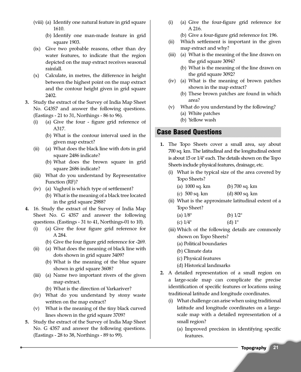 ICSE Class 10 Geography as Per Latest NEP For Exam 2024-25
