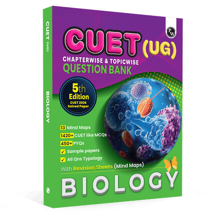 PW CUET UG Biology Book 2027 Chapterwise & Topicwise Question Bank | Chapterwise Theory & Mind Maps | Previous Year Solved Papers & Sample Papers
