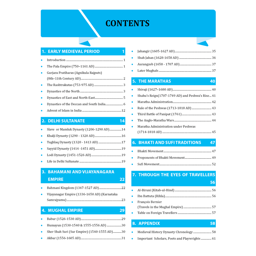 UDAAN (Prelims Wallah Static) Medieval India For 2025 Exams