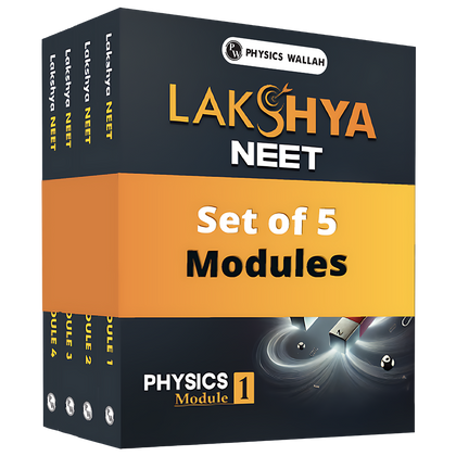 Lakshya For NEET Class 12 Physics Modules with Solutions Combo Set of 5 Books (2025 Edition)