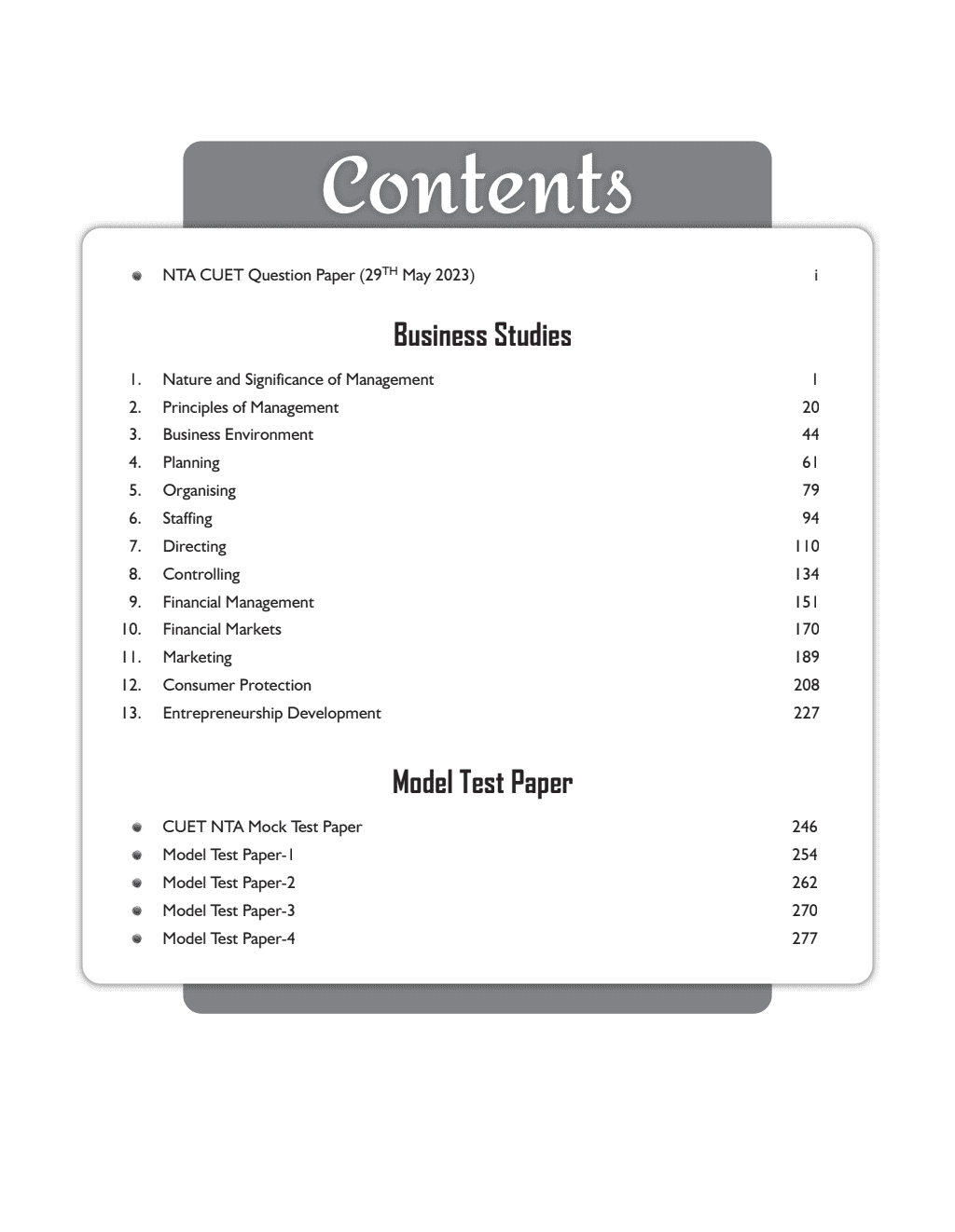 CUET (UG) Business Studies Chapterwise & Topicwise Question Bank (2023- 2024) with Complete NCERT Crux, CUET PYQs (2022-2023) Past Year Questions and Mock Test I For Central Universities Entrance Test 2024-2nd edition