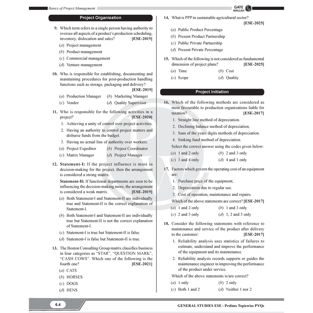 UPSC ESE Topicwise Previous Years Solved Questions Electronics & Telecommunication Engineering Preliminary Examination Volume 1 & 2 and General Studies & Engineering Aptitude Set of 3 Books for 2026