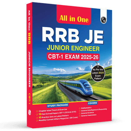 All in One RRB JE (Junior Engineer) CBT - 1 2025-26 Exam l Chapterwise Theory, Short Tricks and Exercises, 15 Previous Year Solved Papers (2024 & 2019) PYQs with 10 Practice Sets
